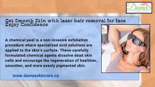 Get Smooth Skin with laser hair removal for face Enjoy Confidence