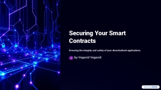 securing your smart contracts