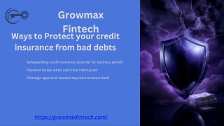 Ways to Protect your credit insurance from bad debts