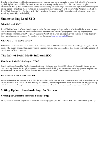 in today s digital age local businesses