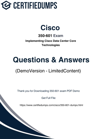 350-601 exam dumps
