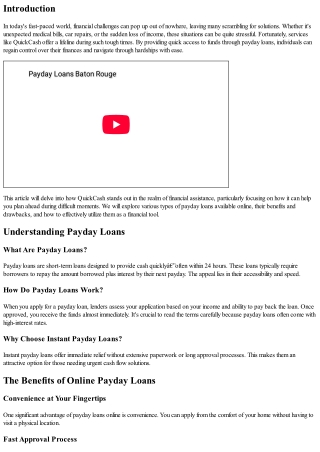 “Planning Ahead: How QuickCash Can Help During Tough Times”