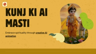 AI Animation |  Kunj KI AI Masti