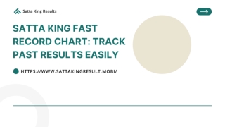 Satta King Fast Record Chart Track Past Results Easily