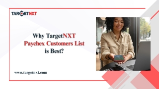 By getting access to a verified and updated Paychex Customers List