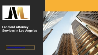 Landlord Attorney Services in Los Angeles - www.miragelaw.com