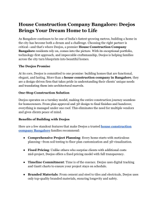House Construction Company Bangalore_ Deejos Brings Your Dream Home to Life (1)