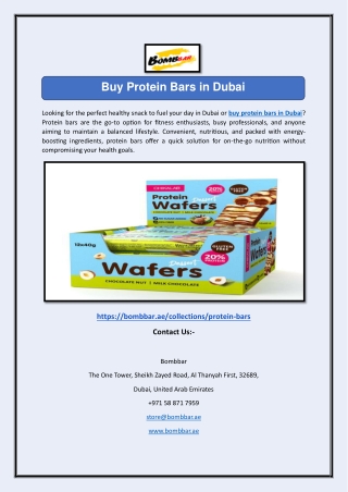 Buy Protein Bars in Dubai