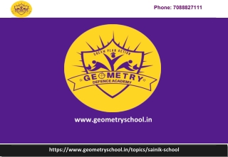 Sainik School Live Class Coaching- Geometry School