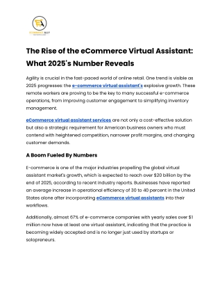 The Rise of the eCommerce Virtual Assistant_ What 2025's Number Reveals (1)