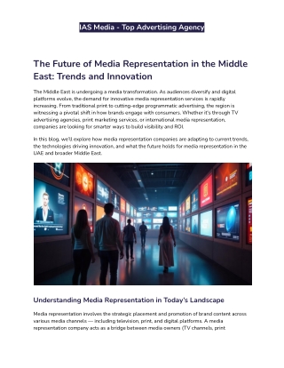 The Future of Media Representation in the Middle East_ Trends and Innovation