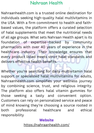 Nahraan Health