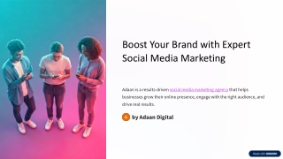 Drive Engagement with Social Media That Works