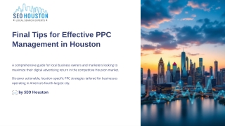final tips for effective ppc management in houston