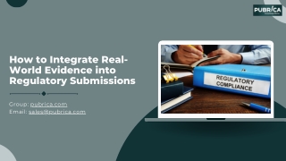 How to Integrate Real-World Evidence into Regulatory Submissions-PDF