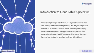 GCP Data Engineer Training in Hyderabad - GCP Data Engineer