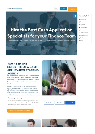 Cash Application Recruiting Services