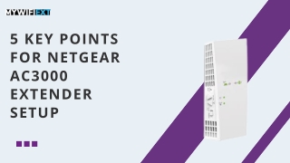 Netgear AC3000 Extender Setup Made Easy – Step-by-Step Installation Guide