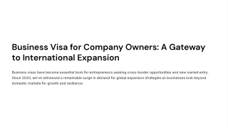 Business-Visa-for-Company-Owners-A-Gateway-to-International-Expansion