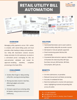 retail utility bill automation