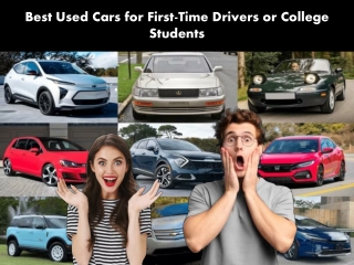 Best Used Cars for First-Time Drivers or College Students
