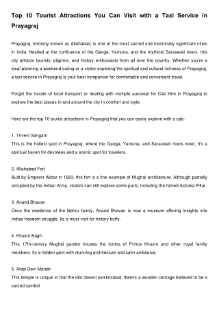 Top_10_Tourist_Attractions_Taxi_Service_in_Prayagraj