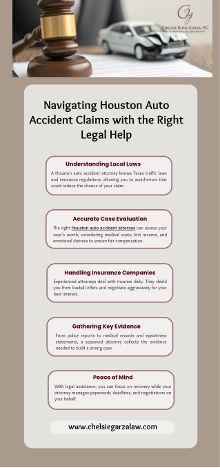 Navigating Houston Auto Accident Claims with the Right Legal Help