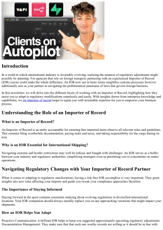 Enhancing Conformity with IOR Partner for Effective Steering of Legal Modificati
