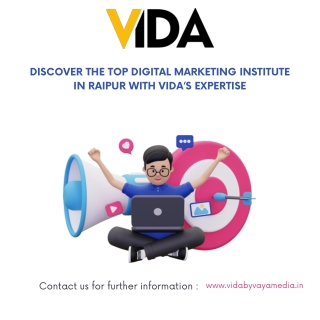 Get Expert Training at Vida, the Best Digital Marketing Institute in Raipur