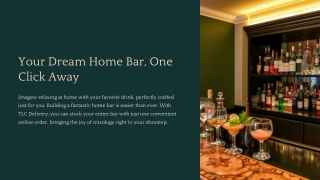 your dream home bar one click away