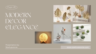 Shop Modern Home Accessories Online – Elevate Your Home Decor