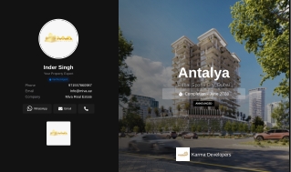 Antalya Residences at Sports City, Dubai – Karma Development