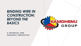 binding wire in construction beyond the basics