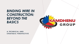 binding wire in construction beyond the basics