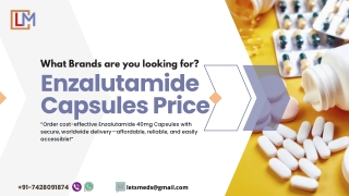 Enzalutamide Capsules Price Online Makati City Philippines