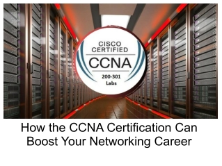 how the ccna certification can boost your