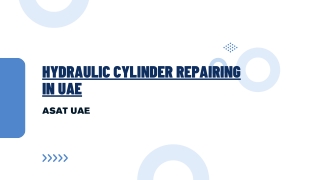 Hydraulic Cylinder Repairing in UAE