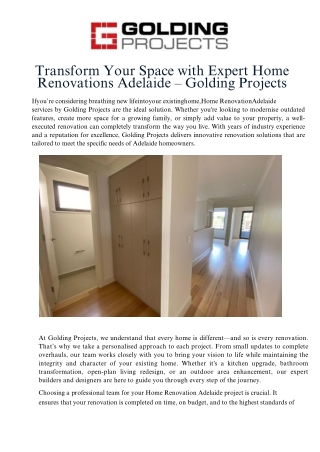 Home Renovation Adelaide  Expert Renovators for Stunning Transformations.pdf (1).pdf (1)