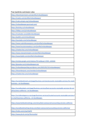 june backlinks Free backlinks submission sites 2025