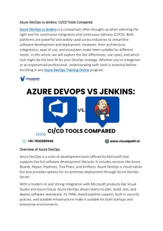 Azure DevOps Training in Hyderabad - Visualpath