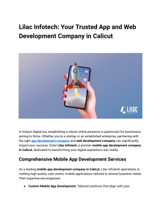 App and web development company