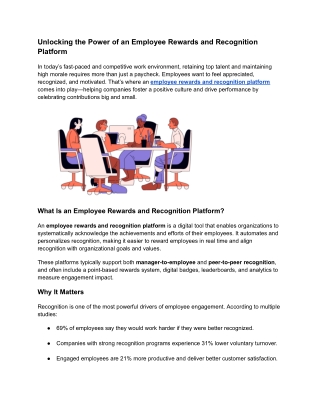 unlocking the power of an employee rewards