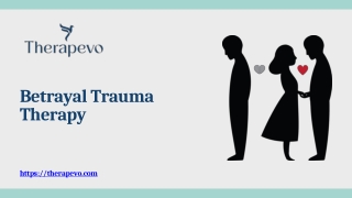 Betrayal Trauma Therapy - therapevo.com