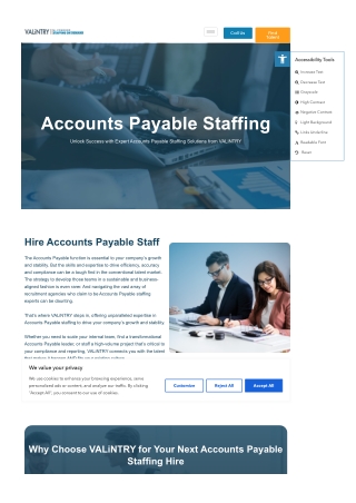 Accounts Payable Staff