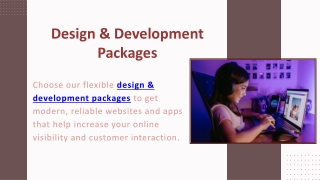 design development packages
