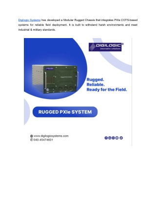 Rugged PXIe Systems_Digilogic Systems