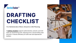 drafting checklist