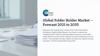 Folder Holder Market Research