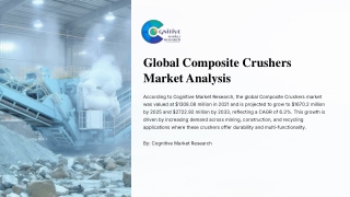 Global Composite Crushers Market Size, Share, and Forecast (2021–2033)