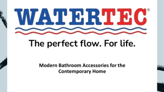 Modern Bathroom Accessories for the Contemporary Home​